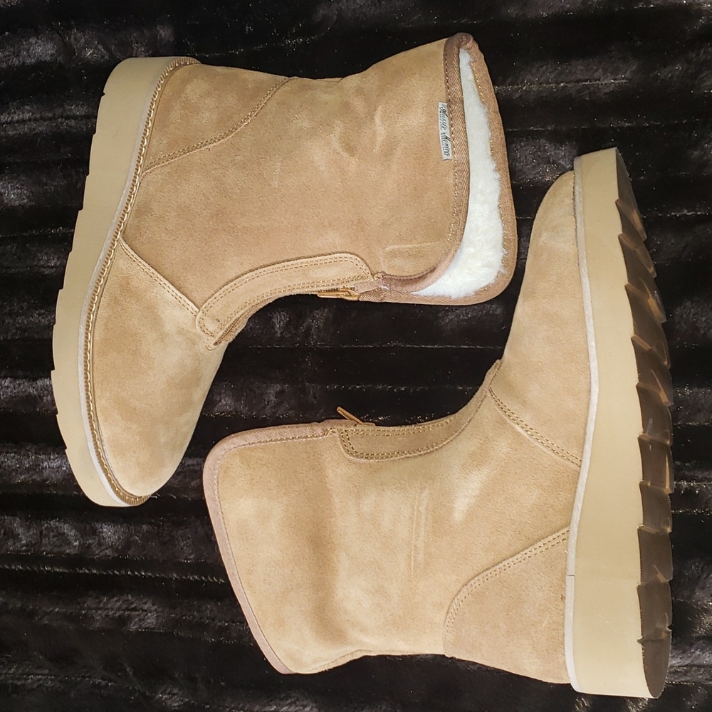 Aussie Merino Amelia Chestnut Tan Boots 12 - Picture 13 of 16